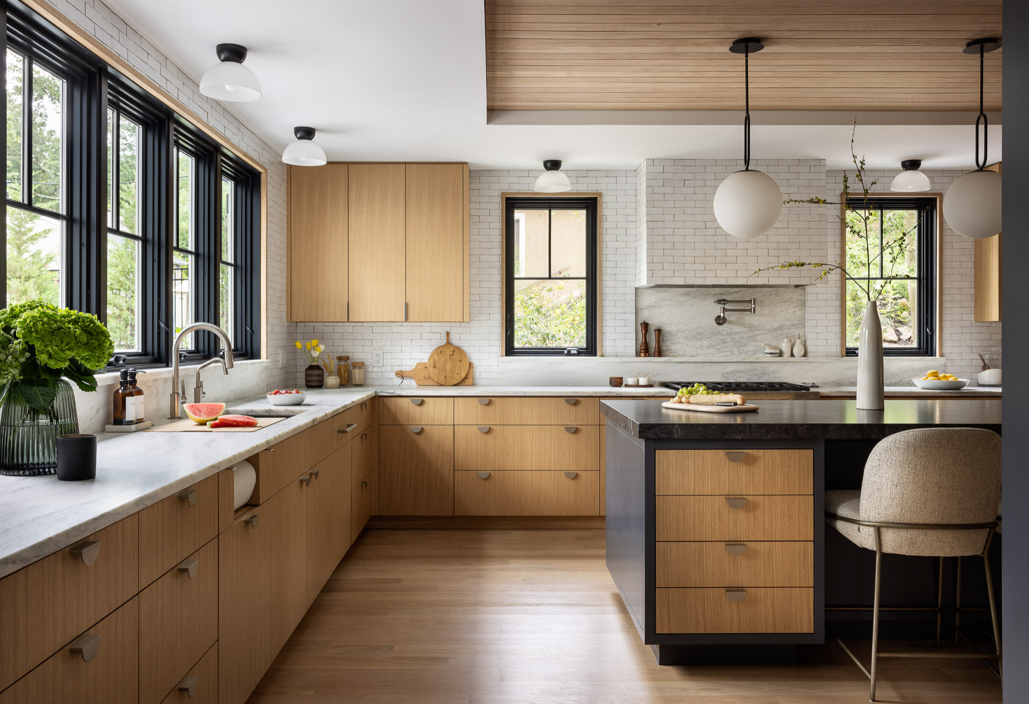 Modern kitchen detail